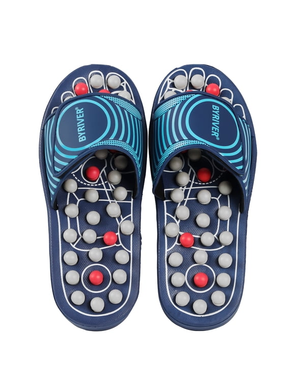 Acupressure Foot Massager for circulation, Massage Slippers Sandals Shoes for Men Women (05XS)
