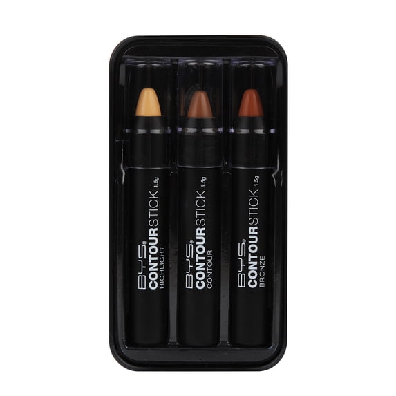 BYS Contour Sticks Trio in Bonus Travel Case