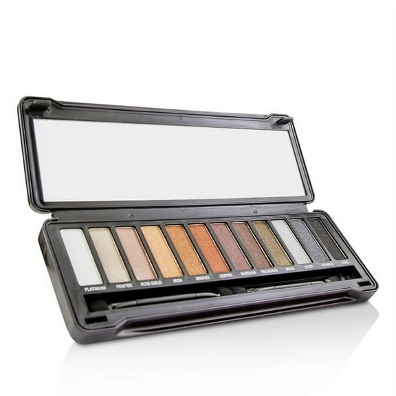 BYS Eyeshadow Palette (12x Eyeshadow 2x Applicator) - Metals 12g/0.42oz