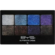 BYS Glitter Gel Makeup Palette 8 shades - Boogie Nights