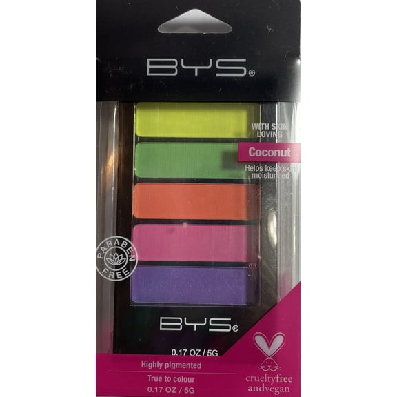 BYS NEON EYESHADOW WITH COCONUT