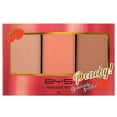thumbnail image 1 of BYS Peach Highlighting Trio Palette 1 Matte and 2 Shimmering Shades makeup palette - Infused with a deliciously sweet peach fragrance, 1 of 4