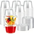 thumbnail image 1 of BYSNOW 4 oz Jello Shot Cups with Lids, Clear Plastic Condiment Cups, 360 Count, 1 of 10