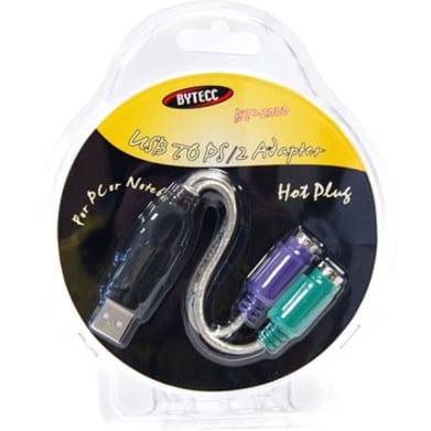 BYTECC BT-2000 USB (Male) to PS2 (Female) Adapter
