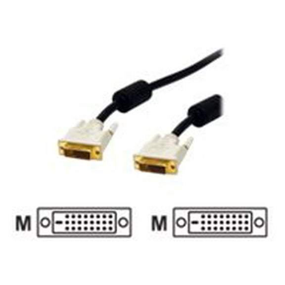 BYTECC DVI-D25 Male to Male DVI-D Dual-Link Digital Cable w/Ferrites