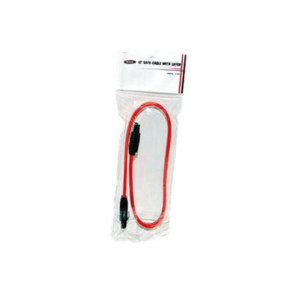 BYTECC SATA-112C 1 ft. SATA II Cable w/Locking Latch