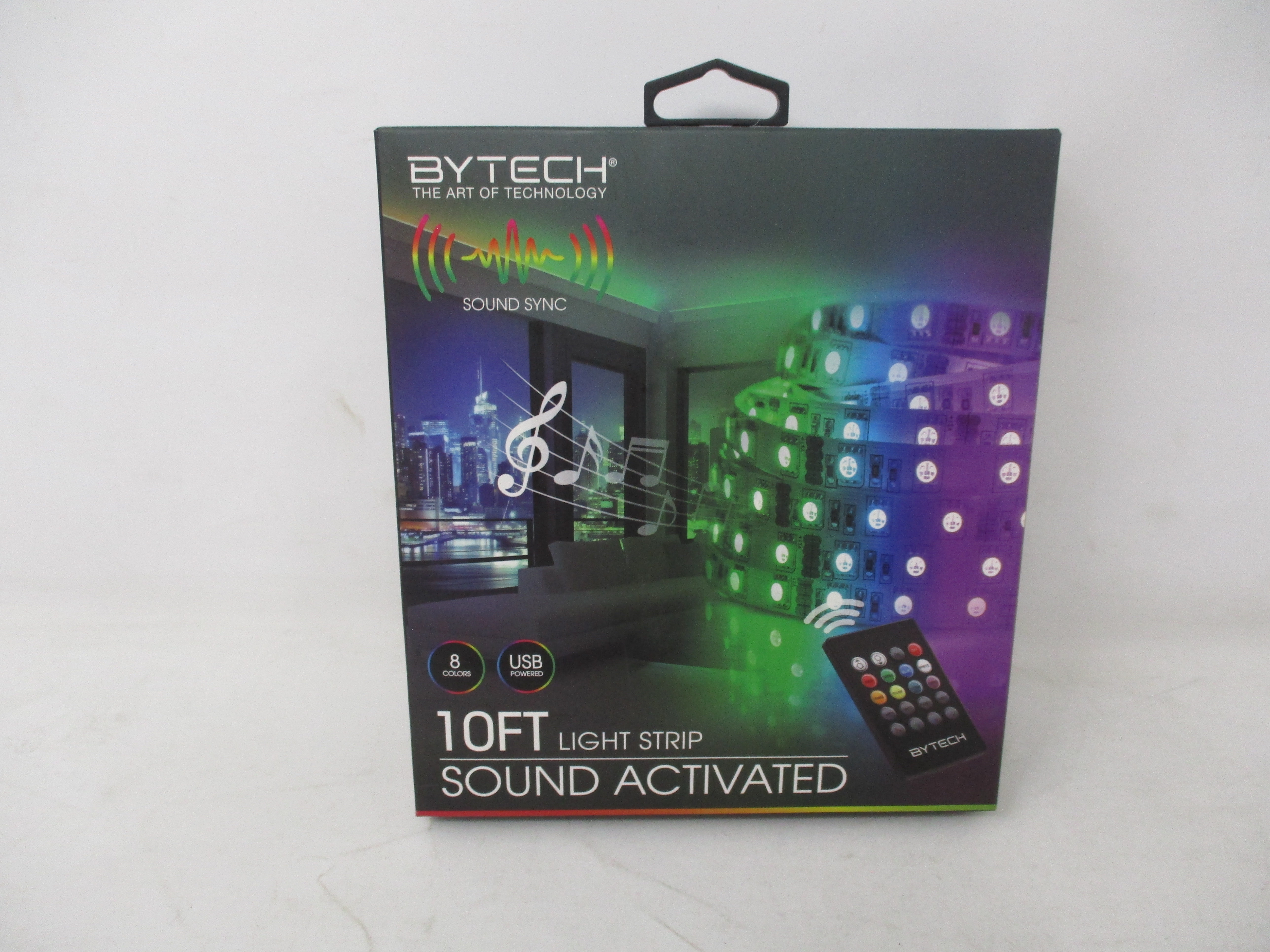 BYTECH 10 ft Sound Activated Light Strip