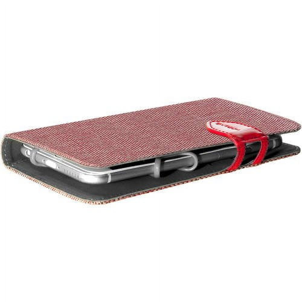 BYTECH BY-PP-LG-114-RDLG Canvas Folio Universal Case, Red