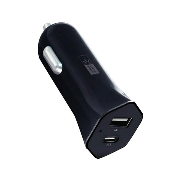 Case Logic CLOPV3102BK 3.1A Dual Car Charger with USB Type-A & USB Type-C Ports