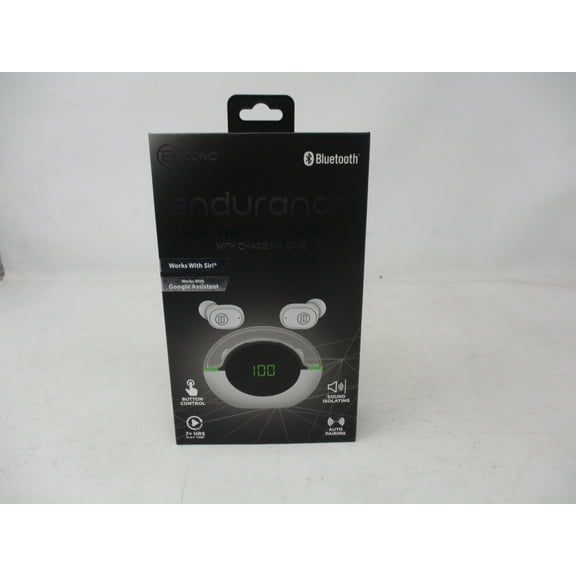 BYTECH Endurance True Wireless earbuds with charging case