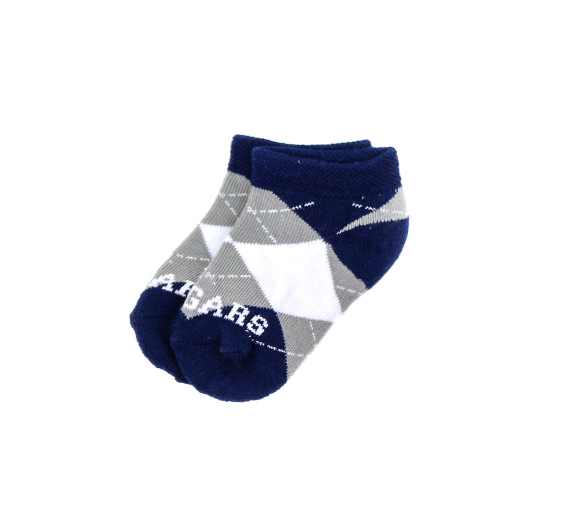 BYU Cougars Baby Argyle No Show - Donegal Bay - Unisex - Infant - No-Show