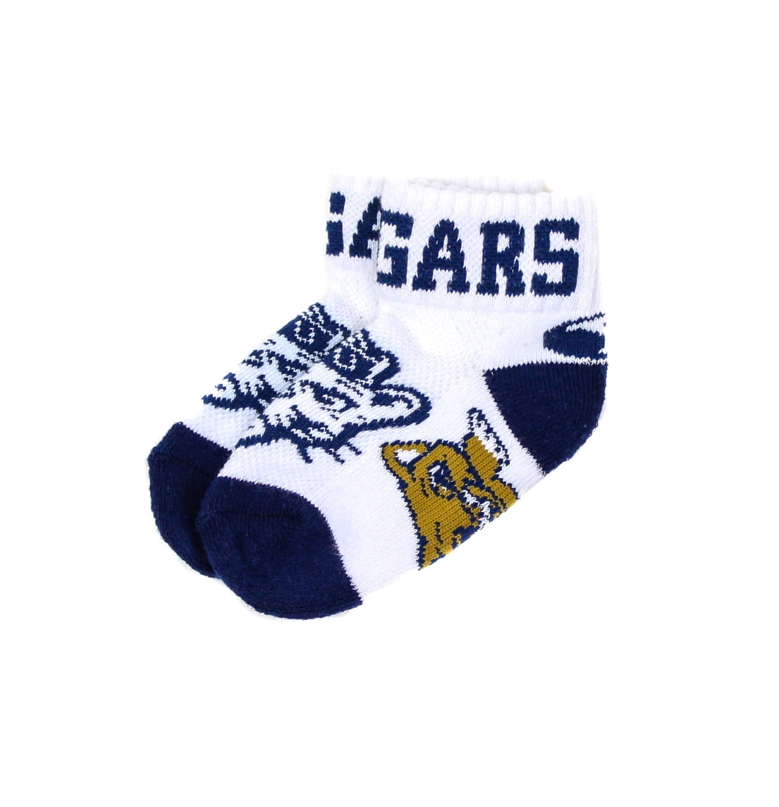 BYU Cougars Baby Quarter Sock - Donegal Bay - Unisex - Infant - Quarter