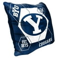 thumbnail image 1 of The Northwest Group  BYU Cougars 16" x 16" Connector Velvet Pillow, 1 of 1