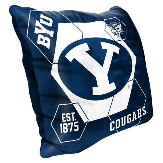 The Northwest Group BYU Cougars 16" x 16" Connector Velvet Pillow