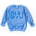 thumbnail image 1 of BYU Cougars Cursive - Women's Graphic Sweatshirt, 1 of 13