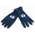thumbnail image 1 of BYU Cougars Fleece Gloves - Donegal Bay - Unisex - One Size, 1 of 1