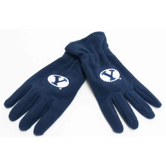 BYU Cougars Fleece Gloves - Donegal Bay - Unisex - One Size
