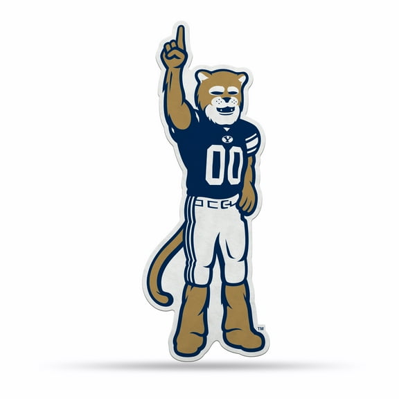 BYU Cougars Pennant Mascot Design 18 Inch Felt Brigham Young University