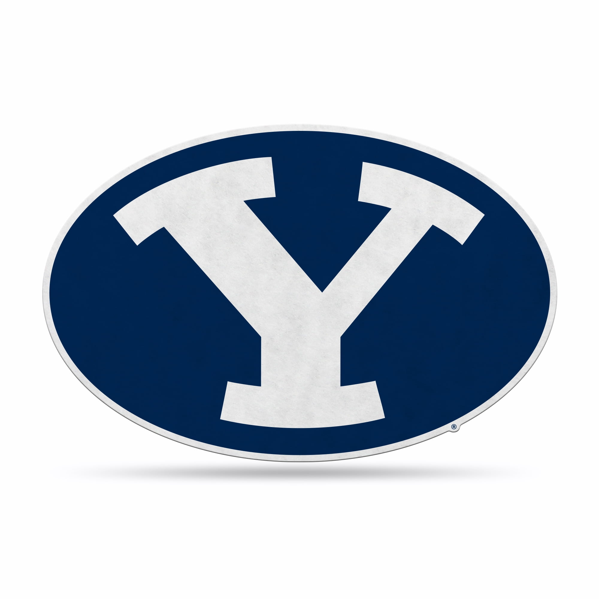 Byu Shape Cut Primary Logo Pennant With Header Card
