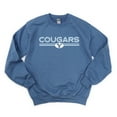 thumbnail image 1 of BYU Cougars Shadowed - Women's Graphic Sweatshirt, 1 of 16
