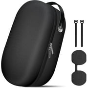 BYVCAS Hard Carrying Case for PS VR2 Gaming Headset and Touch Controllers Accessories, PSVR2 Protective Bag with Lens Protector Cover, PSVR2 Portable Case Suitable for Travel and Home Storage