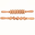 thumbnail image 1 of BYXAS 2 Pcs Wood Massage Tools Gua Sha Board Inches Handheld Wooden Scraper Massage Rollers Large Lymphatic Drainage Tool for Release Cellulite Sore Muscle, 1 of 5