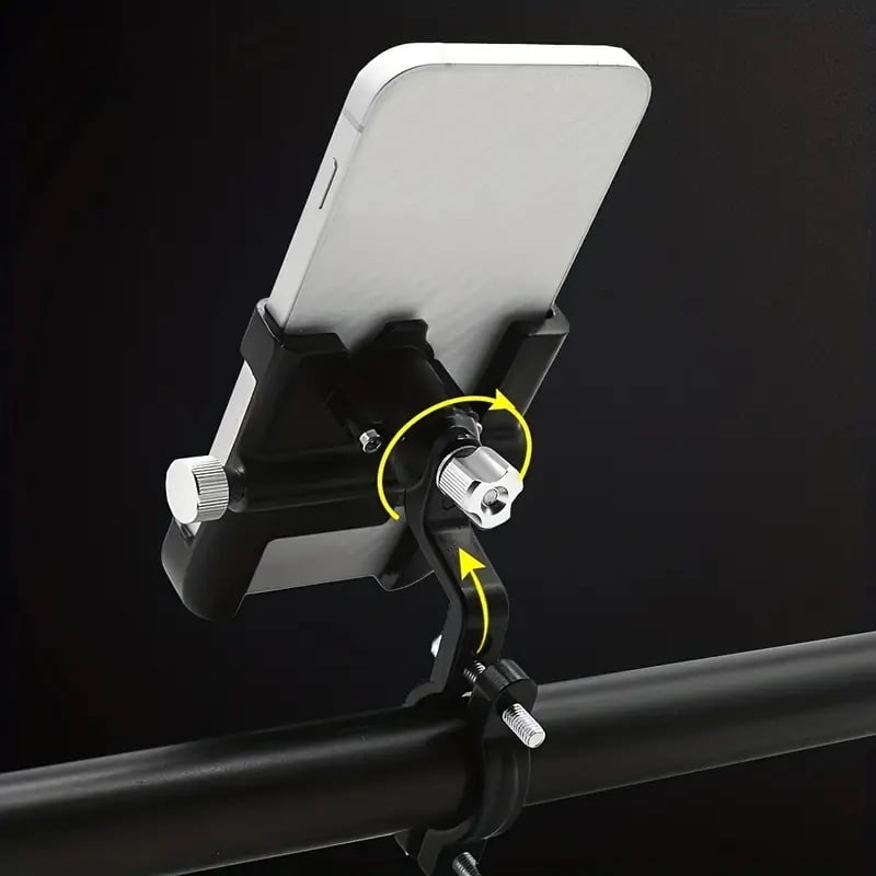 BYXAS 2025 Upgraded Bike Phone Mount, Easy Install and Quick Release Bicycle - Motorcycle Handlebar Phone Mount Holder, Bike Phone Holder for 4.7-6.8 inch Cell Phone
