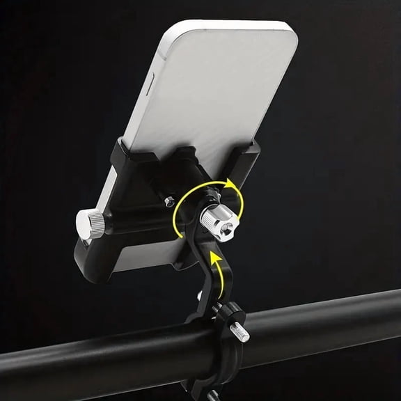 BYXAS 2025 Upgraded Bike Phone Mount, Easy Install and Quick Release Bicycle - Motorcycle Handlebar Phone Mount Holder, Bike Phone Holder for 4.7-6.8 inch Cell Phone