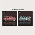 thumbnail image 1 of BYXAS 2pcs Butterfly Metal Hair Clips - Large Claw Clips for Strong Hold, Nonslip Hair Accessories for Spring/Summer Styling and Decoration(Blue+Red), 1 of 6