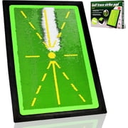 BYXAS Golf Hitting Mat – Practice Mat with Swing Path Feedback & Impact Detection – Indoor/Outdoor Use – Golf Swing Trainer for Home Training – Gift for Golfers, Beginners & Pros
