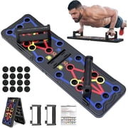 BYXAS Portable Folding Push-Up Board 15-in-1 Multi-Functional Home Workout Equipment