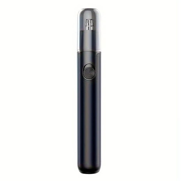 BYXAS Rechargeable Ear and Nose Hair Trimmer - 2025 Professional Painless Eyebrow & Facial Hair Trimmer for Men Women, Powerful Motor and Dual-Edge Blades for Smoother Cutting(Black)