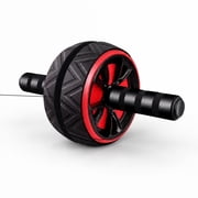 BYXAS Roller Wheel for Abs Workout - Abdominal Exercise Equipment for Abdominal & Core Strength Training, Home Gym Fitness Equipment, Exercise Wheel for Men & Women Home Gym, Core Strength Training