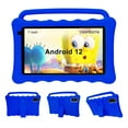 thumbnail image 1 of BYYBUO K7 Kids Tablet,7 inch Android Tablet for Kids,2+2GB +32GB Storage,Toddler Tablet with Drop Protection Case and Eye Protection Screen, WIFI Bluetooth Gift for Kids (Blue), 1 of 7