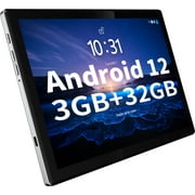 BYYBUO Android 13 Tablet, 10.1 inch Tablets, 3G RAM 32GB Storage 1080p Full HD Display 7000mAh Battery,6671-Octa-Core CPU,2.0GHz WiFi,Bluetooth, GPS Android Tablet