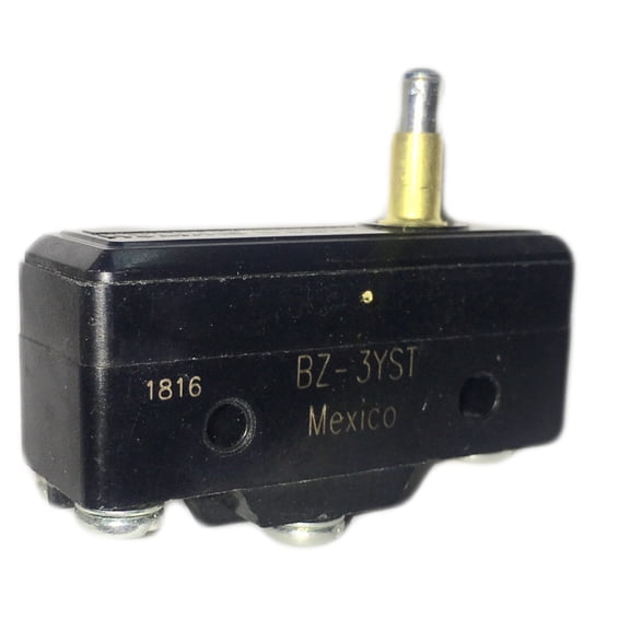 BZ-3YST Basic Snap Action Switches SPDT 5A 250Vac MD Overtravel Plunge
