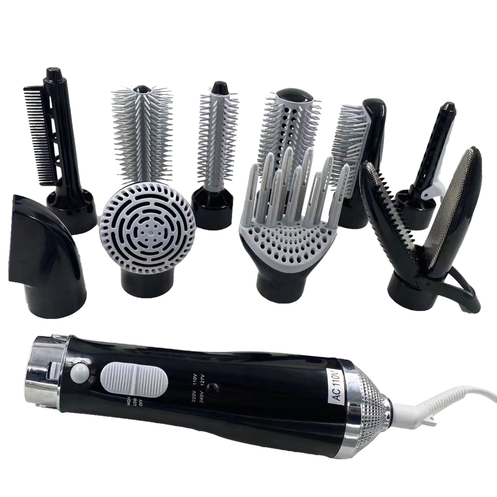 BZ OneStep Hair Dryer Brush and Volumizer, Detachable Hair Dryer