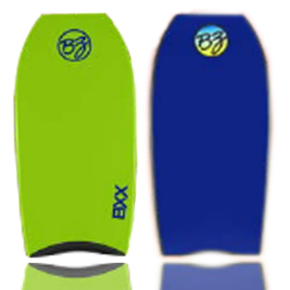 BZ Pro Boards B20 41" Bodyboard - Lime Green / Black / Blue