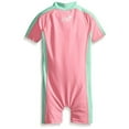 thumbnail image 1 of BZ14-S1-PM-000 Baby Swimsuit, Pink Mint - Size 000, 1 of 1