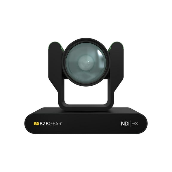BZBGEAR 12X 4K UHD AUTO TRACKING HDMI 2.0/12G-SDI/USB 2.0/USB 3.0/NDI|HX Live Streaming PTZ Camera with Tally Lights (Black)