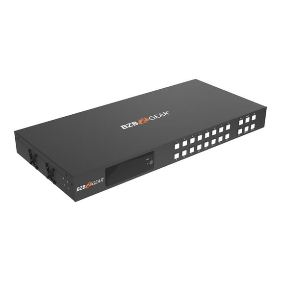 BZBGEAR 16x16 4K UHD HDMI Matrix with Advance EDID/Audio De-embedding/Downscaling and CEC