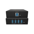 thumbnail image 1 of BZBGEAR 4-Port USB 3.0 HDBaseT Extender Over Cat6/7 Cable with PoC/RS-232/FSYNC GPIO up to 330ft, 1 of 10