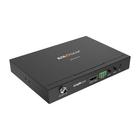 BZBGEAR 4x1 1080P FHD HDMI Switcher/Scaler/MultiViewer with IR/RS-232