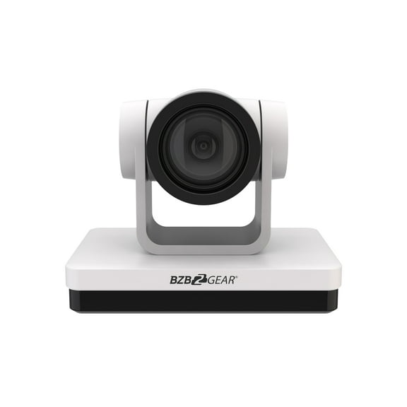 BZBGEAR Universal 1080P FHD PTZ 12X HDMI/SDI/USB 3.0/RS-232/485 Live Streaming Camera (White)