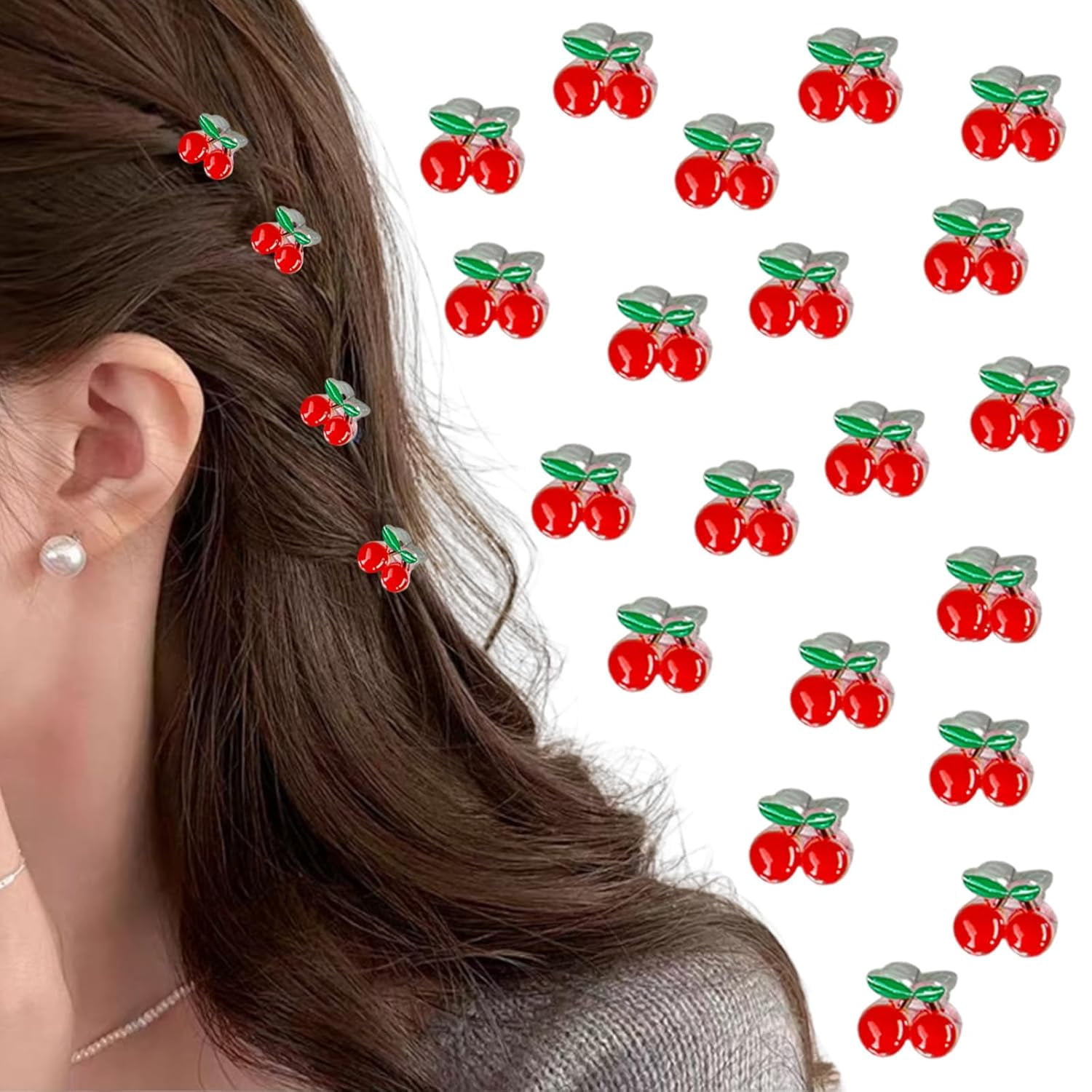BZCOE-20Pcs-Small-Cherry-Hair-