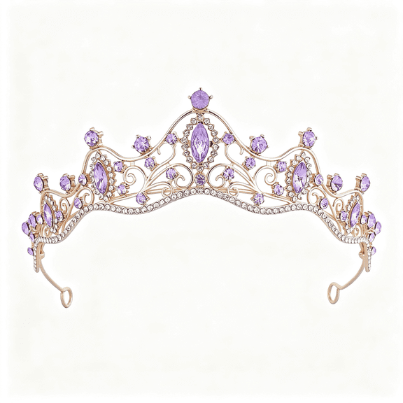 BZCOE Crystal Crown for Women Girls Elegant Princess Headband Sparkling Rhinestones Queen Tiara for Weddings Birthday Parties Proms Pageant Cosplay Elegant Tiaras for Girls