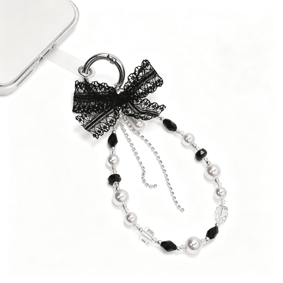 BZCOE Phone Charm,Phone Wrist Strap,Handmade Cellphone Chain Lanyard with Tab Handmade Phone Chain