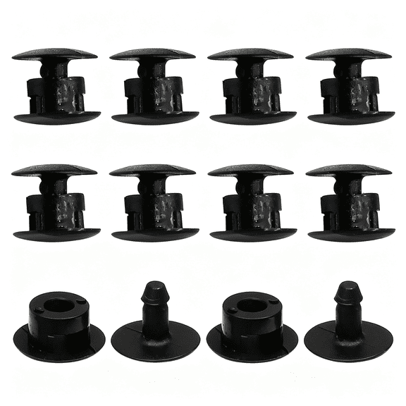 BZCOE Strap Rivets for 10Pcs | Durable Resin Plastic,Shoe Accessory Replacement Kit,Decorative Buttons Durable Resin Plastic Croc Replacement Rivets