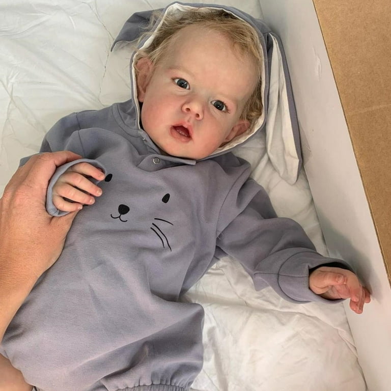 BZDOLL 22/28 Inch Real Kids Touch, Cute Lifelike Soft