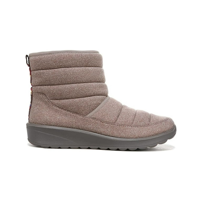 BZEES Womens Beige Arch Support Odor Control Glacier Round Toe